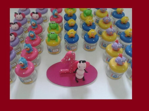 Lembrancinha da Galinha Pintadinha