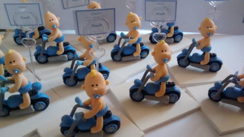 Lembrancinha de Bebe na Moto