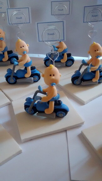 Lembrancinha de Bebe na Moto