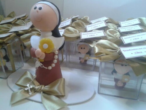 Lembrancinha de Santa Clara