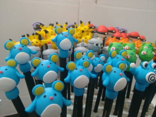 Ponteira e Lapis Pokemon