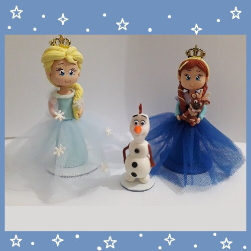Princesas Frozen ( Kit 3 Peças )