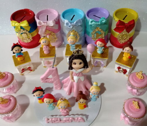 Super Kit Festa Luxo Princesas