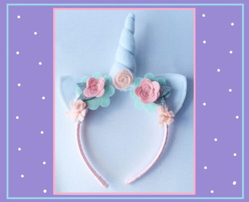 Tiara de Unicornio ( Kit Varinha + Tiara )