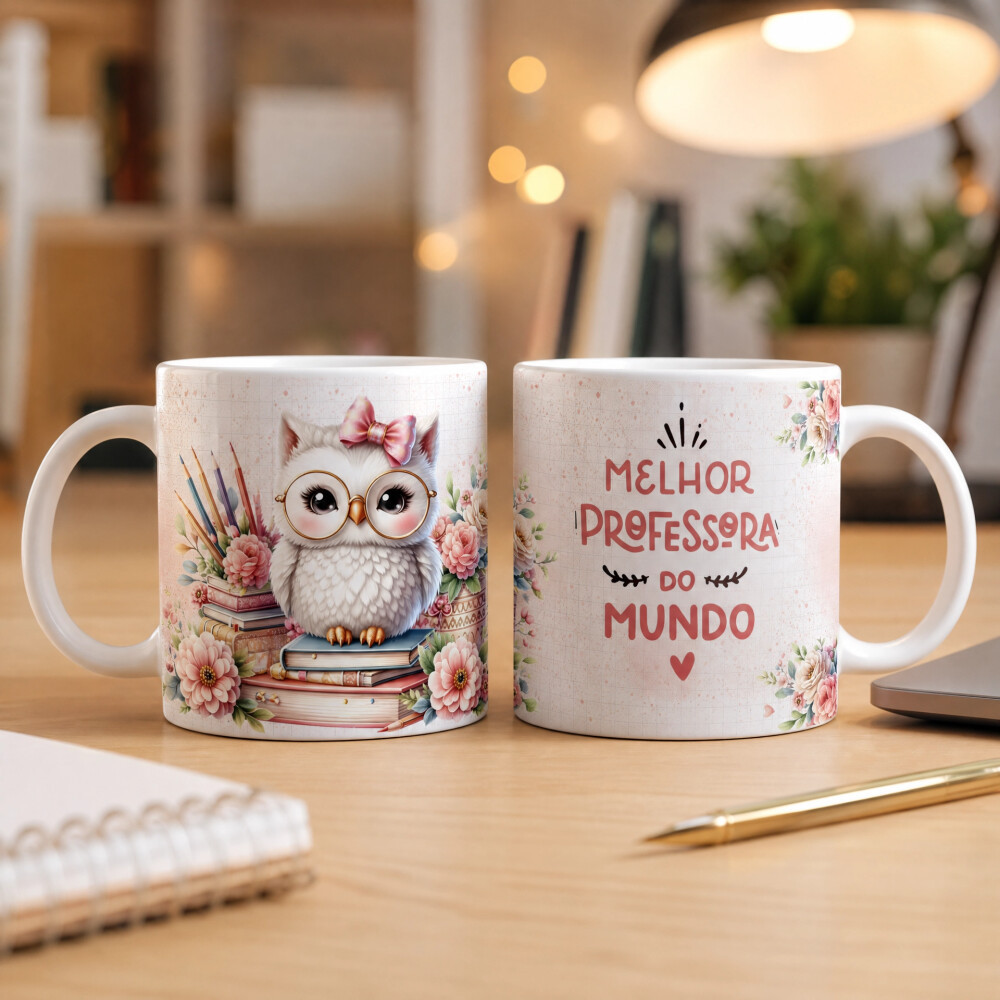 Arquivo Digital Arte Caneca Dia Dos Professores