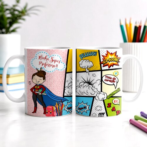 Arquivo Digital Arte Caneca Dia dos Professores