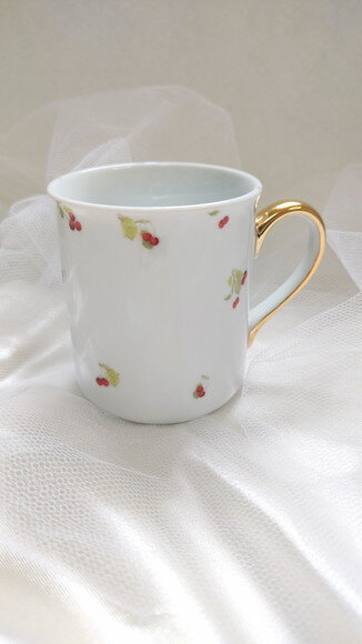Kit Coador de Café + Caneca Cerejas Coleção Realeza