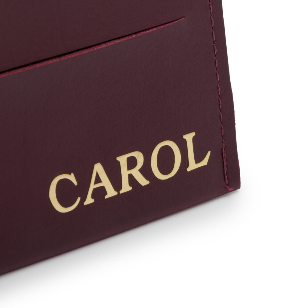 Porta Cartão Slim Personalizado  | Nome, Logo, Iniciais