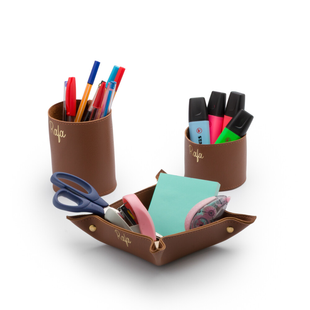 Kit Elegance Organização de Mesa | Porta Copo e Organizador de 