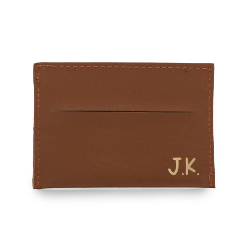 Porta Cartão Slim Personalizado  | Nome, Logo, Iniciais