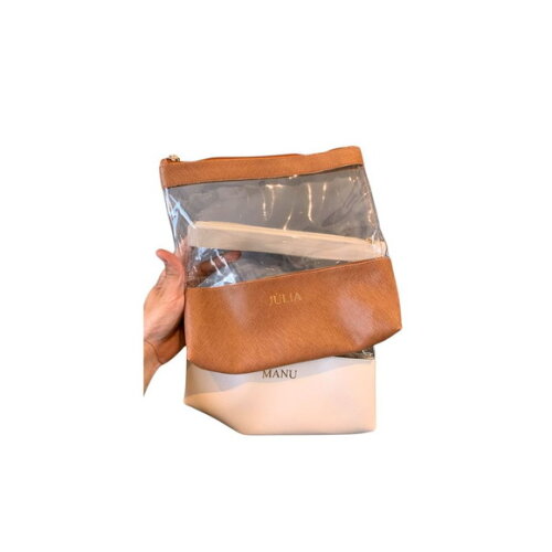 Necessaire Transparente Personalizada - Tamanho Grande