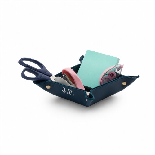 Organizador de Mesa Elegance em Couro Sintético Personalizado | 