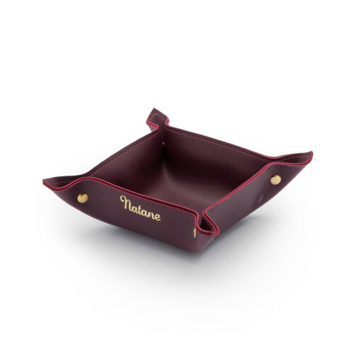 Organizador de Mesa Elegance em Couro Sintético Personalizado | 