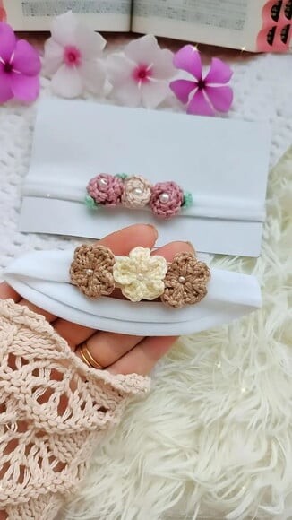 Kit Faixa para Bebê Meia de Seda 2 unidades