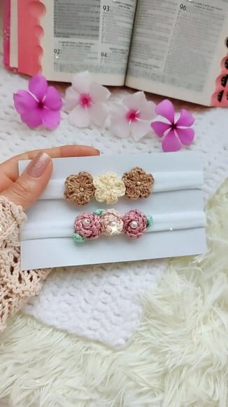 Kit Faixa para Bebê Meia de Seda 2 unidades