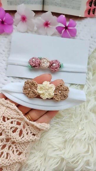Kit Faixa para Bebê Meia de Seda 2 unidades