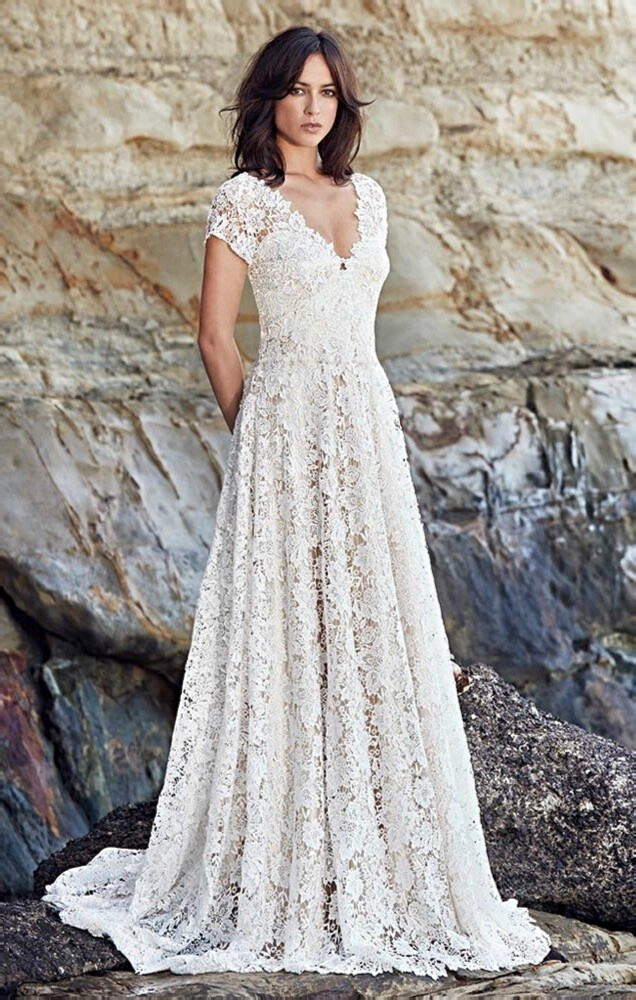 Vestido Noiva Boho Aurora