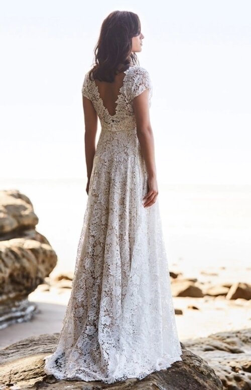 Vestido Noiva Boho Aurora