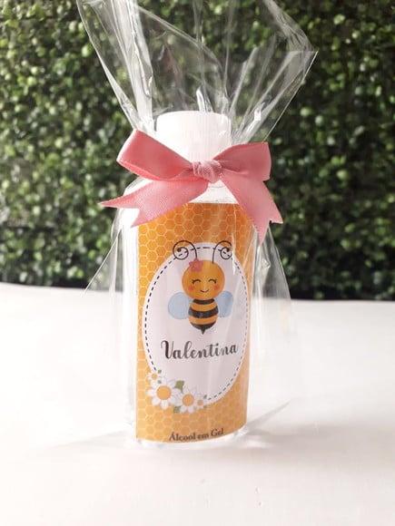 Álcool em Gel / Abelhinha Lembrancinha Bebê