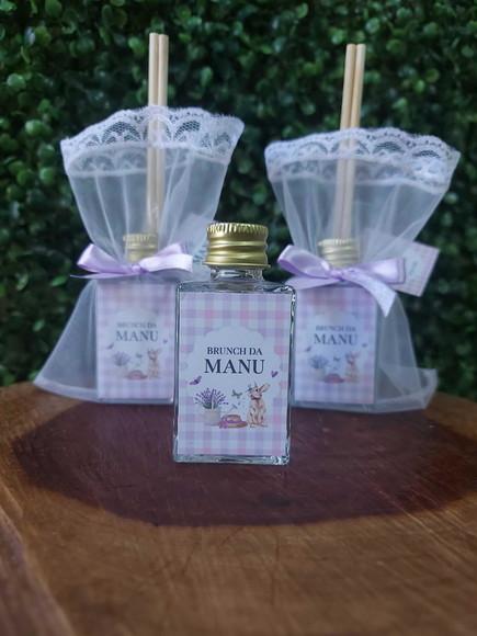 Aromatizador 30ml / Lembrancinha de Nascimento Brunch