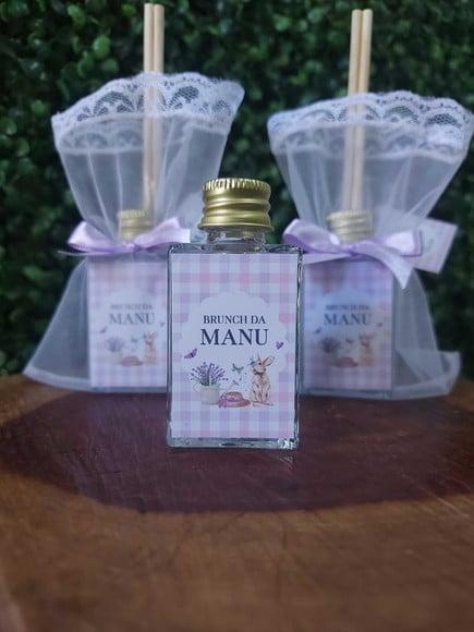 Aromatizador 30ml / Lembrancinha de Nascimento Brunch