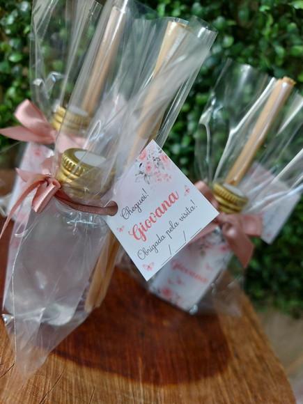 Aromatizador 40ml Frasco Pet - Lembrancinha Jardim
