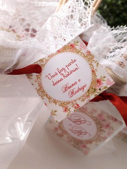 Aromatizador 50ml Floral Vermelho . Casamento