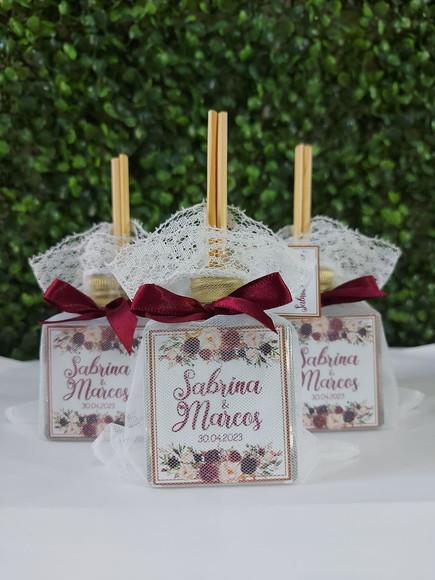 Aromatizador 50ml Lembrancinha Casamento