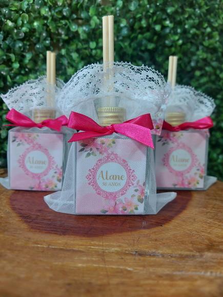 Aromatizador 50ml Lembrancinha Aniversário 50 Anos