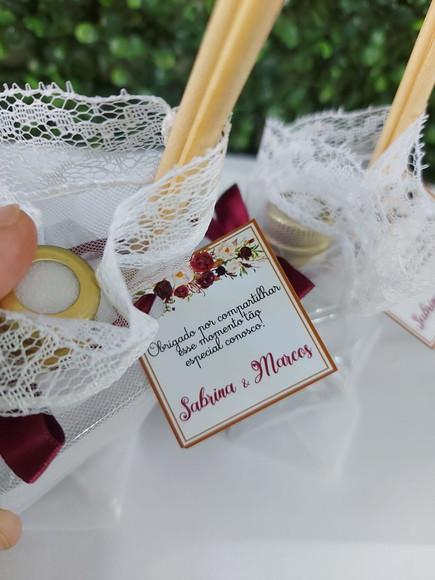 Aromatizador 50ml Lembrancinha Casamento