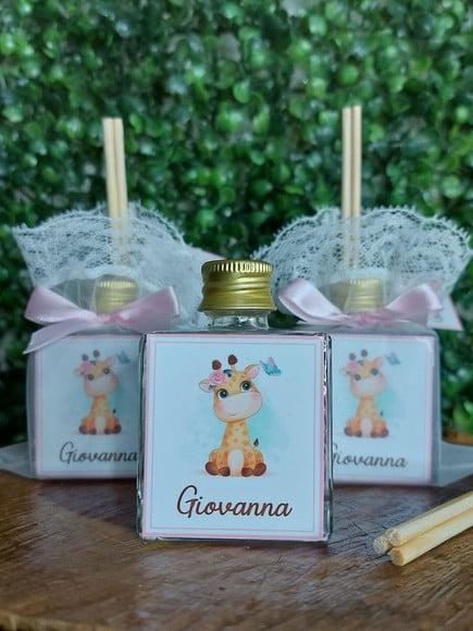 Aromatizador 50ml Lembrancinha Maternidade Girafa
