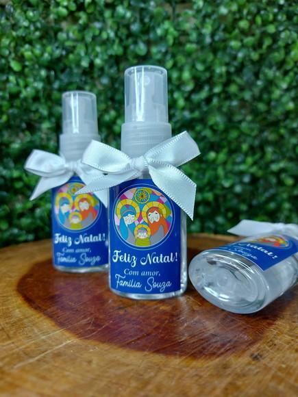 Home Spray 30ml Frasco Oval Pet / Natal Sagrada Família