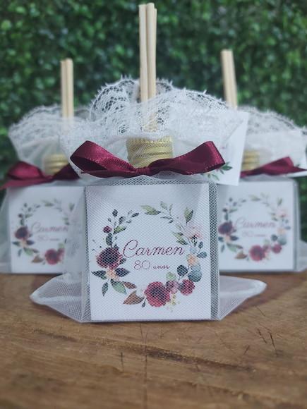 Lembrancinha de Aniversário 90 Anos - Aromatizador 50 ml