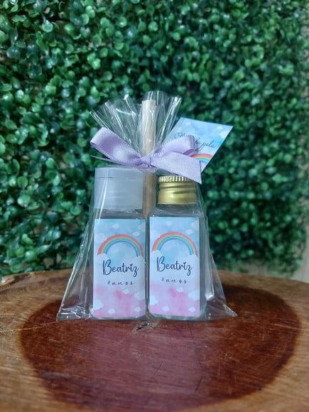 Lembrancinha de Aniversário. Álcool em Gel+aromatizador 40ml