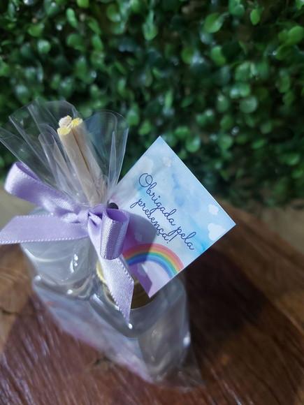 Lembrancinha de Aniversário. Álcool em Gel+aromatizador 40ml
