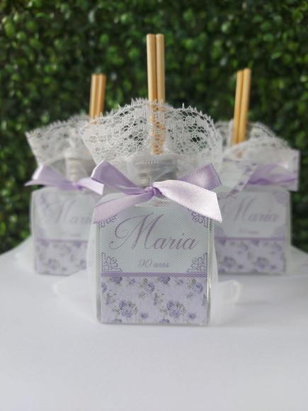Lembrancinha de Aniversário 90 Anos - Aromatizador 50ml