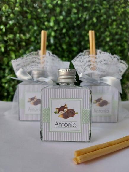 Lembrancinha de Nascimento / Aromatizador 50ml / Raposa