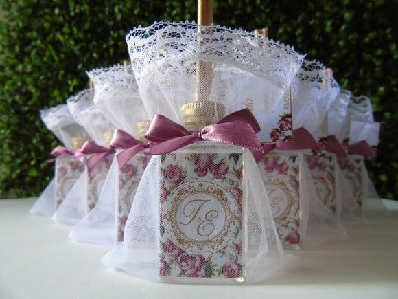 Mini Aromatizador Frasco de Vidro / Casamento 30 ml