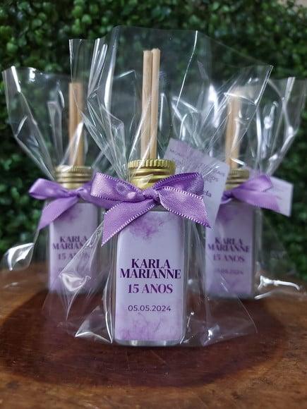 Promoção Aromatizador 40ml Frasco Pet - Lembrancinha 15 Anos