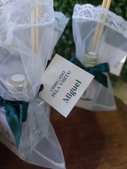 Aromatizador 30ml / Lembrancinha de Nascimento
