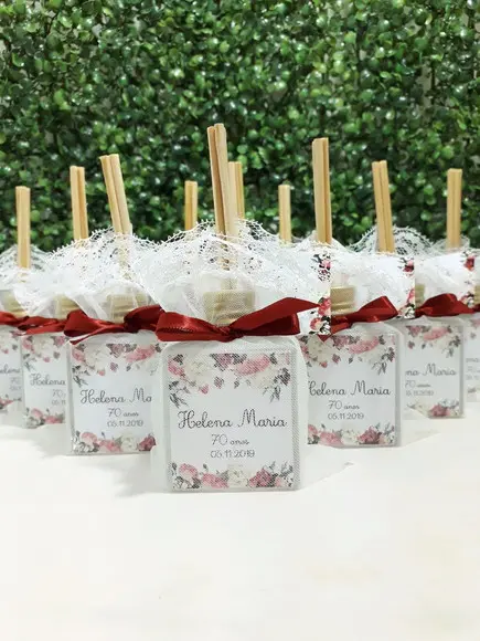 Aromatizador 50ml . Lembrança de Casamento