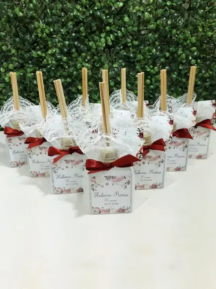 Aromatizador 50ml . Lembrança de Casamento