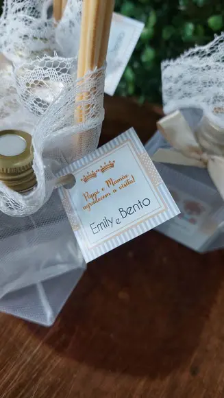 Aromatizador 50ml Lembrança Urso Gêmeos