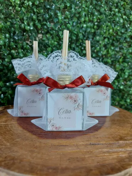 Aromatizador 50ml Lembrancinha Aniversário 60 Anos