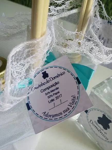 Aromatizador Lembrancinha para Chá de Bebê