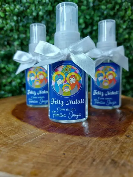 Home Spray 30ml Frasco Oval Pet / Natal Sagrada Família
