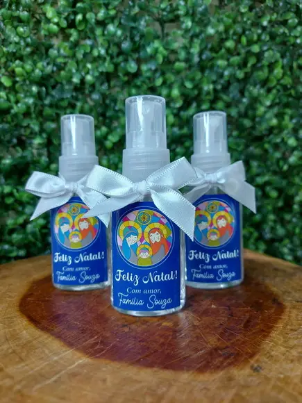 Home Spray 30ml Frasco Oval Pet / Natal Sagrada Família