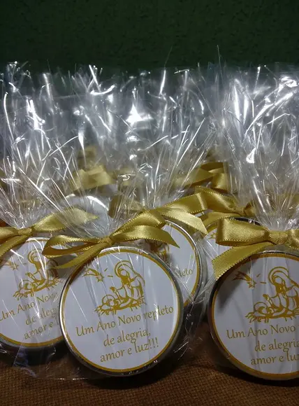 Latinha com Vela Aromatizada / Natal