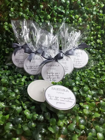 Latinha com Vela Aromatizada, Lembrança