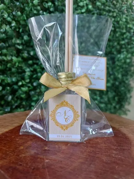 Lembrancinha Aromatizador 30ml / Bodas Dr Ouro